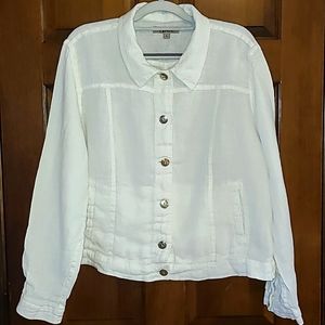 100% linen Jean like spring jacket